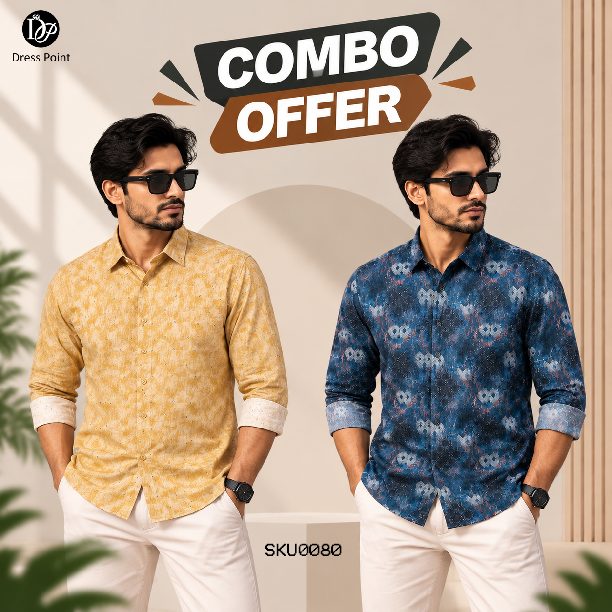 Casual full-sleeve shirt